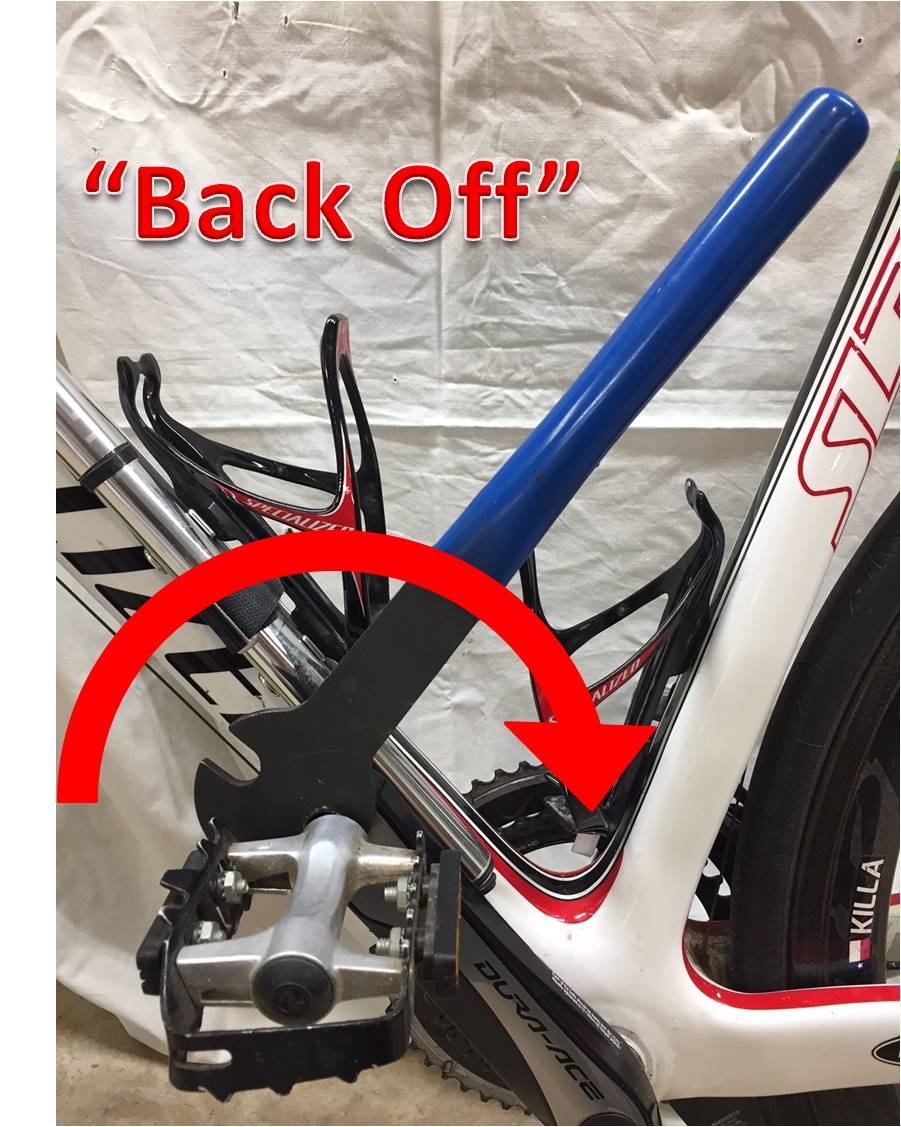 replacing bike pedal